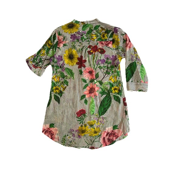 Magazine Floral Striped blouse, medium - Picture 2 of 5